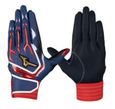 Mizuno Pro Silicon Power Arc W Batting Gloves Baseball Sports Handwear 5... - $2,573.86 MXN