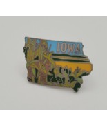 Iowa State Shaped Collectible Souvenir Lapel Hat Pin Sweet Corn - €12,72 EUR