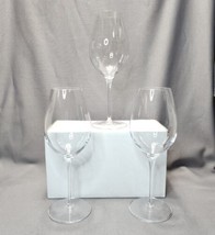 Williams Sonoma At Home Crystal Wine Glass Barware Toasting Glasses (Set... - $27.72