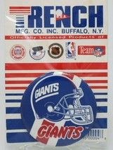 New York Giants NFL Football Button Pinback 1988 Trench USA Fan Souvenir... - £7.76 GBP