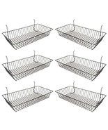Wire Baskets for Grid Wall and Slat Wall - Wire Basket 24&quot; L x 12&quot; D x 4... - £38.67 GBP