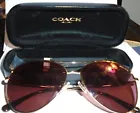 Coach Women&#39;s sunglasses HC 7079 L1013 T9005AC 58/14 140 3N unisex- NEW ... - $100.00