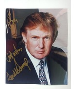 Autographed Signed by the President Mr. DONALD TRUMP  8&quot;x 10&quot;  Photo w/COA - £156.39 GBP