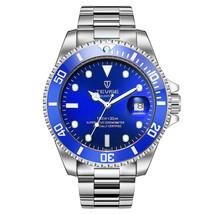 Luminous Watch Men&#39;s Quartz Watch Precision Steel Band Calendar Watch - $35.00