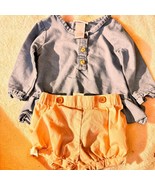 Japan Toddler 2T Blue White Striped Button-Down Dress with Tassel Waist” - $237.37 MXN