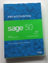 Sage 50 Pro Accounting 2021- U.S. Edition - 1 User - Sealed Retail Clamshell - £103.67 GBP