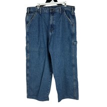 Full Blue Men&#39;s Carpenter Denim Jeans Size 40X32 Blue - £14.54 GBP