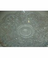 Bowl McKee Early American Pressed Glass Clear Round Bowl with Saw Tooth ... - $562.37 MXN