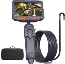 Two-Way Articulated Endoscope Camera with Light NIDAGE Inspection Camera... - $258.16