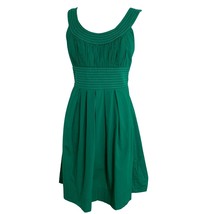 Trixxi Womens Dress Junior Size 9 Green Sleeveless Green Summer Tie Back - $18.81
