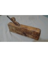 Wood Plane, ancient wood rabbit plane , beautiful old tool ! - $50.00