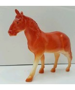 Vintage STASCO TOY Celluloid HORSE Christmas Nativity Farm Animal Blow M... - £11.97 GBP