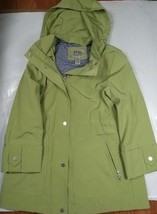 London Fog Mint Green Coat Hoddie Women Small - £18.19 GBP