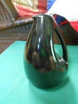 Beautiful EBONY Black Porcelain PITCHER - £11.35 GBP