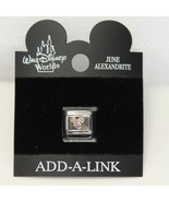 Walt Disney World Add A Link June Alexandrite Mickey Mouse Birthstone NEW - €12,67 EUR