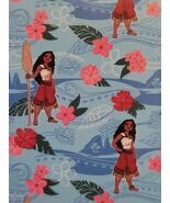 Disney Princess Moana Soft Lightweight Character Print Travel Throw, 40&quot;... - $17.81