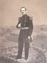 Original 1862 General James Shields National Portrait Gallery Engraving ... - €17,18 EUR
