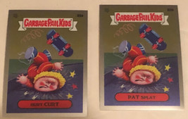 Hurt Curt Pat Splat Garbage Pail Kids  Lot Of 2 Chrome 2020 - £3.90 GBP