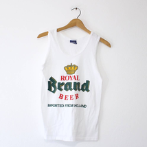 Vintage Royal Brand Beer Holland Tank Top Medium - £34.73 GBP