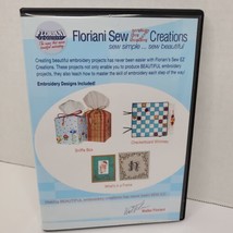 Floriani Sew EZ Creations Embroidery Design CD Kleenex Sniffle Box Checkerboard - $12.56
