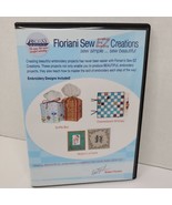 Floriani Sew EZ Creations Embroidery Design CD Kleenex Sniffle Box Check... - £9.82 GBP