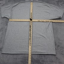 Fruit Of The Loom Shirt Mens XL Gray Short Sleeve Crew Neck Graphic Print Tee - £17.89 GBP