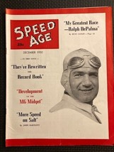 December 1950 Speed Age Magazine MG Midget Speed On Salt Ralph DePalma - $108.29 MXN