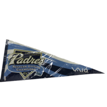 VTG MLB San Diego Padres 2005 NL West Division Champions Pennant 29&quot; SGA - £27.14 GBP