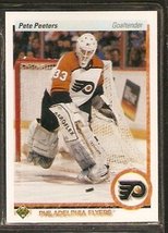 Philadelphia Flyers Pete Peeters 1990 Upper Deck #424 - £0.38 GBP