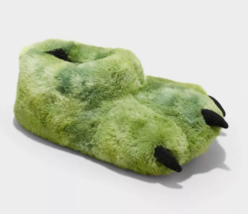 Cat &amp; Jack Jungen&#39; Kai Grüner Dinosaurier Fuß Hausschuhe GRÖSSE S 13/1 - $9.99