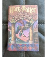 Harry Potter and the Sorcerer&#39;s Stone J.K. Rowling (1998, HCDJ) FIRST Pr... - £45.02 GBP