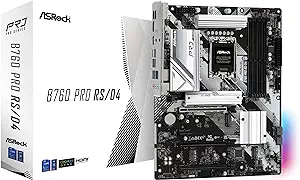 ASRock B760 Pro RS/D4 Motherboard, Compatible with Intel 12th and 13th G... - $277.99