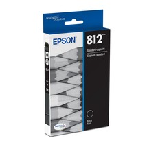 EPSON 812 DURABrite Ultra Ink Standard Capacity Black Cartridge (T812120-S) Work - £29.41 GBP