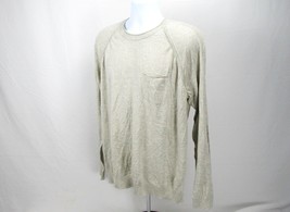 Tommy Bahama Sea Mist Pocket Crewneck Sweater Men&#39;s XL Distressed Look A... - £18.14 GBP