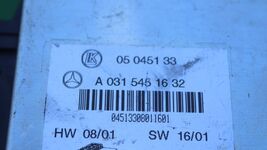 Mercedes W215 W220 Rear Fuse Relay Box SAM Module A-031-545-16-32, 0315451632 image 2