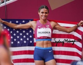 SYDNEY MCLAUGHLIN SIGNED PHOTO 8X10 RP AUTOGRAPHED * 2020 USA OLYMPICS TRAC - $19.99