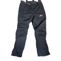 Orina Europ EAN Motorcycle Pants 3XL Padded Lined Mens Black 38&quot;X32&quot; Rare Find - £62.29 GBP