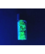 2 Grams Autunite Crystals in a Sealed Vial ~ Fluorescent Uranium Ore - $49.39 CAD