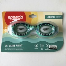Speedo Jr Goggles - Glide Print, 6-14yrs Junior NEW - FREE SHIPPING - £10.06 GBP