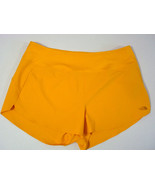 Womens XL NWT $65 North Face Summit Gold Shorts Dark Yellow Arque 3&quot; Ins... - £53.73 GBP