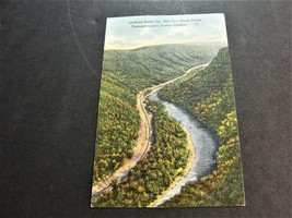 Looking down the 1000-foot-deep Gorge Pennsylvania&#39;s Grand Canyon - Postcard. - £6.04 GBP