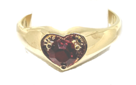 Park Lane Ruby Heart Ring - £16.07 GBP