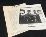 Stompbox Stress Album Release Press Kit w/Photo, Biography - £11.72 GBP