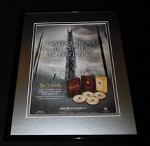 Lord of the Rings Two Towers 2003 Framed 11x14 ORIGINAL Advertisement  - £27.75 GBP