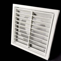 Metal Louver Air Vents Grille Ventilation Covers Aluminum Grilles Duct H... - $22.02