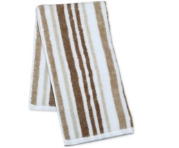 Charter Club Elite Cotton Tri-Stripe 16 X 30&quot; Hand Towel-Desert T4103587 - £12.62 GBP