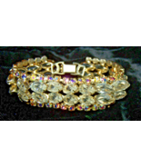 Gorgeous Rhinestone-Laden Costume Bracelet-Lot B 34 - $65.00