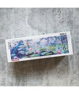 Eurographics 1000 Piece Jigsaw Puzzle Water Lilies Monet fine art panoramic - £43.62 GBP