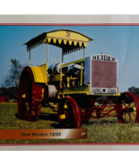 1916 Heider 12/25 Antique Tractor 1970-80s Book Print Agriculture Carrol... - $24.99