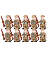 WW1 British Army The 50th Infantry Division Soliders 10 Minifigure Sets - $18.68